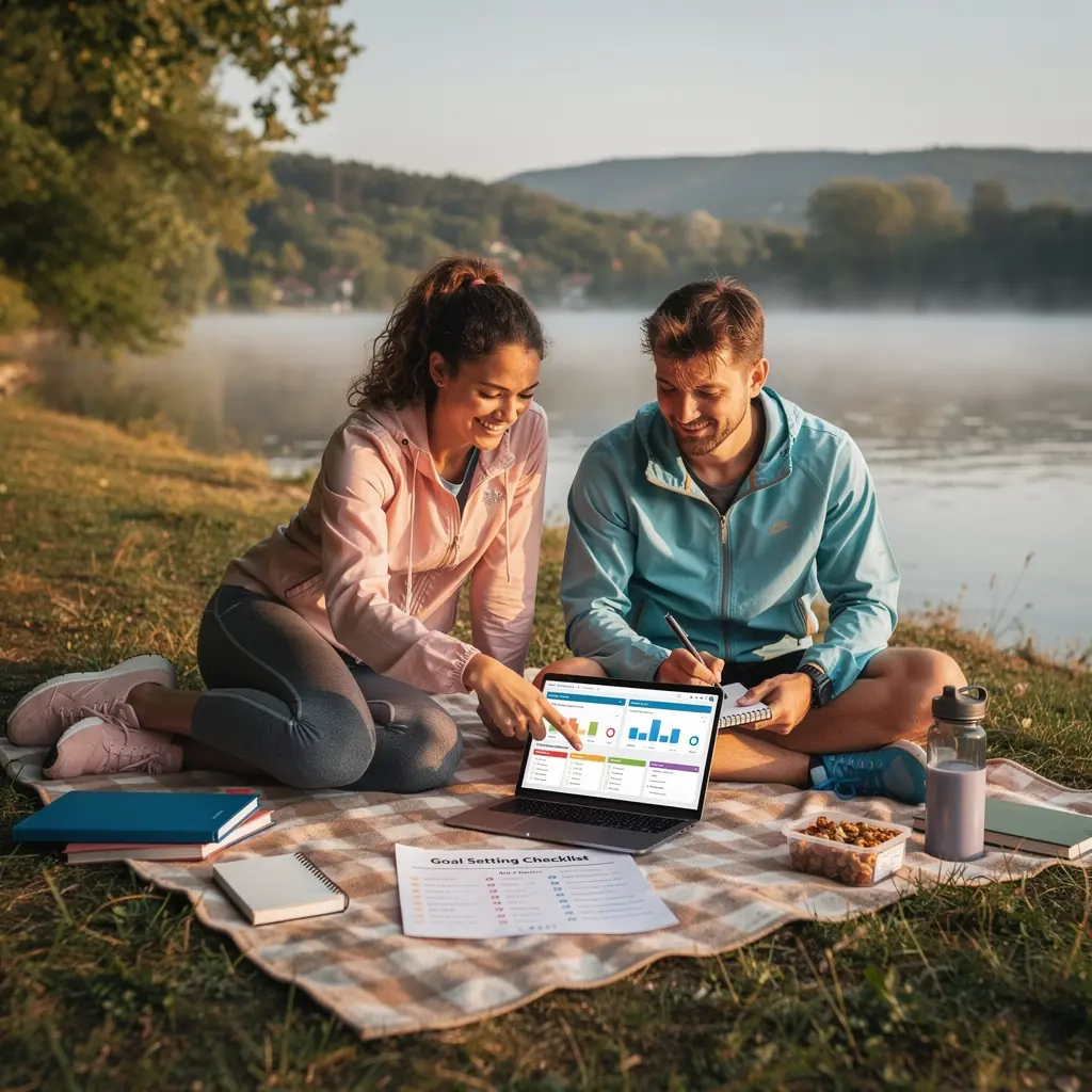 Családi költségvetés készítése, amelyet grafikonok és táblázatok segítenek.